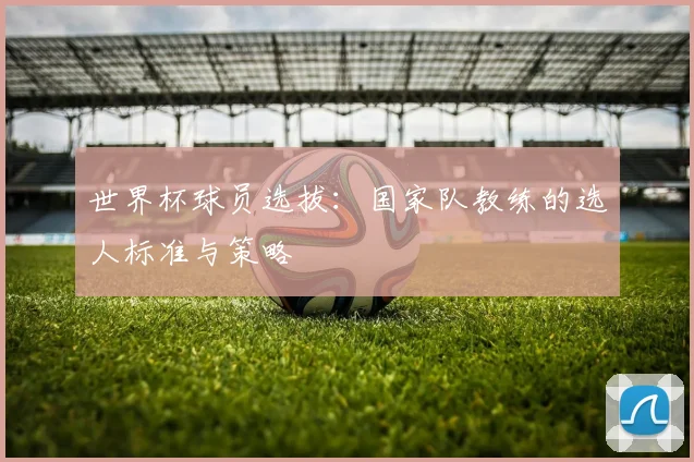 世界杯球员选拔:国家队教练的选人标准与策略